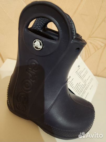 Детские резиновые сапоги 23 размер