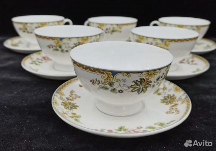 Чайный сервиз новый 12 пр. Сюзанна
