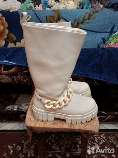 Сапоги женские натуральная кожа