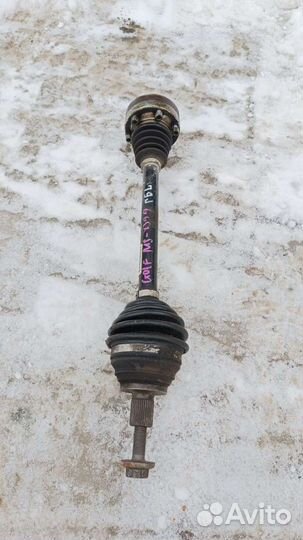 Привод передний левый Volkswagen Golf 6