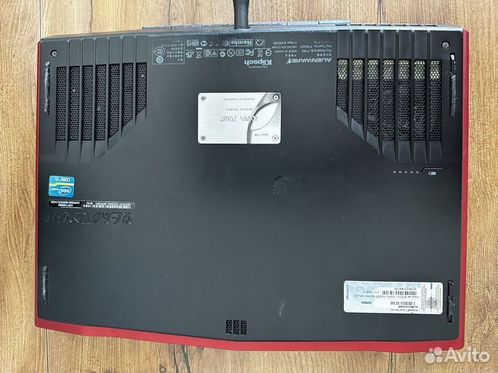 Ноутбук dell Alienware m14xr1 игровой