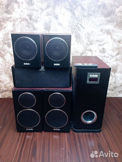 Колонки BBK 5.1 для домашнего кинотеатра
