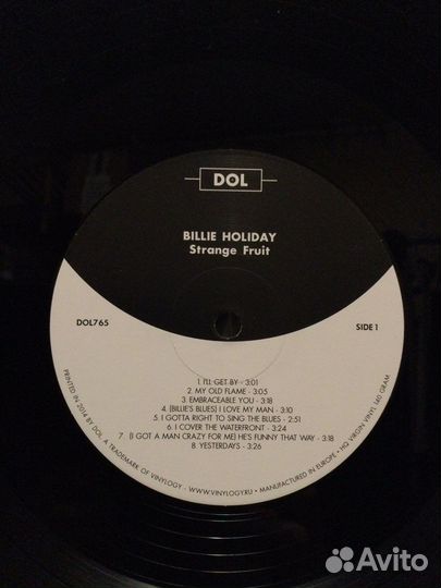 Billie Holiday/Strange Fruit,2014,EU,nm