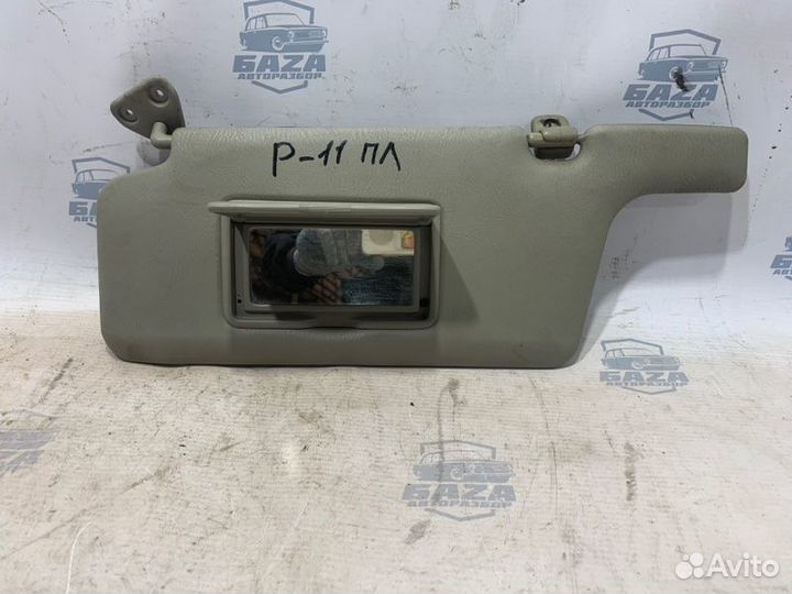 Козырек солнцезащитный левый Nissan Primera WP11