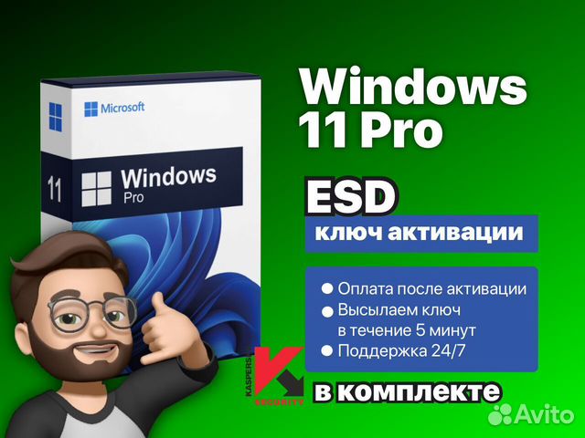 Windows 11 Pro ESD Электронный ключ