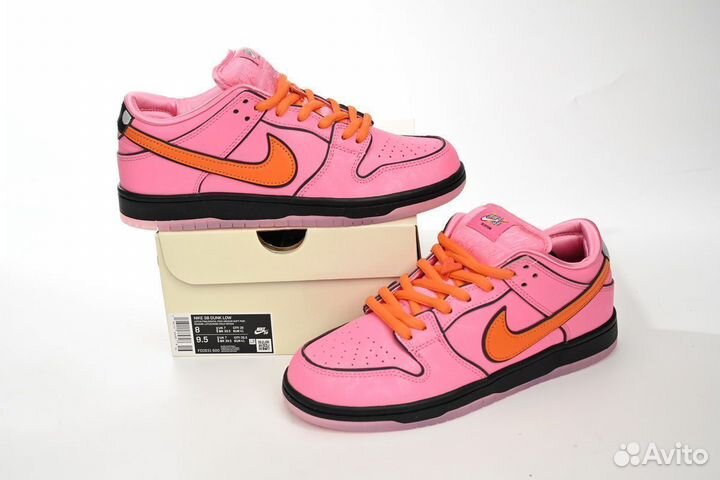 The Powerpuff Girls x Dunk Low Pro SB QS 'Blossom'