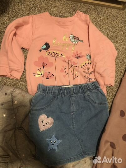 Пакет вещей на девочку 98-104