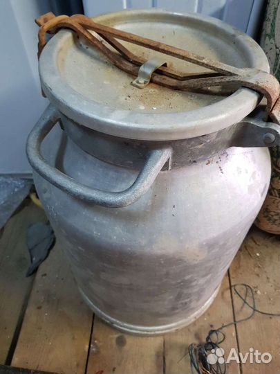Фляга алюминиевая бу 40л