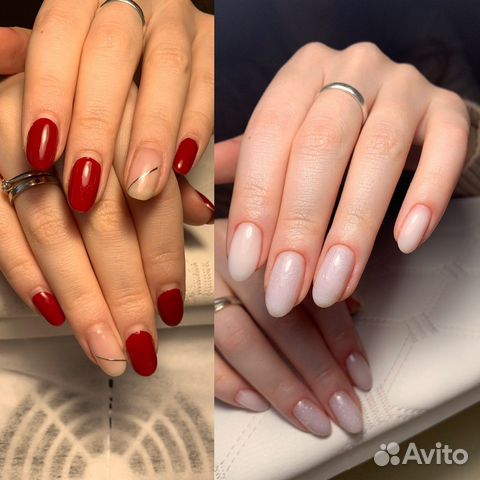 Маникюр с покрытием все включено