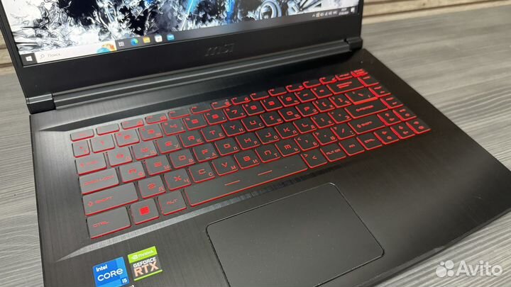 Игровой ноутбук 144hz i5 rtx3050