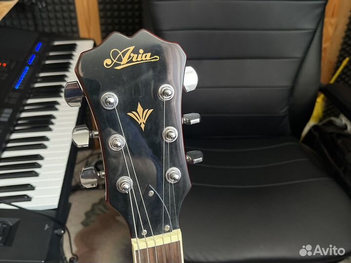 Гитара полуакустика aria