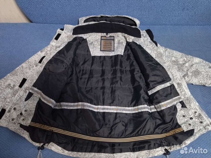 Куртка горнолыжная еврозима спортивная, р.44