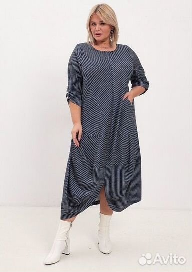 Бохо Шик Стильное эффектное платье Россия 56-58