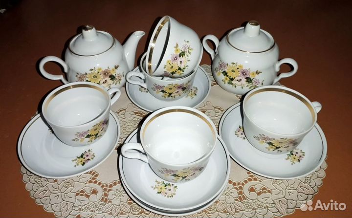 Сервиз чайный
