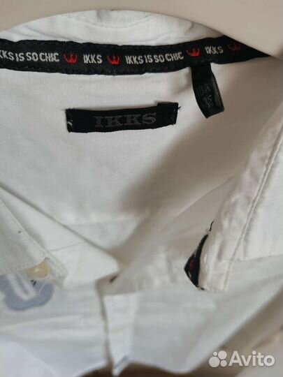 Рубашка новая ikks, 138р