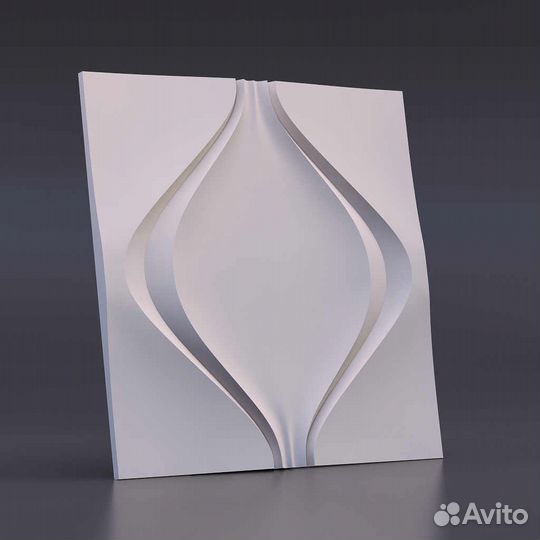Гипсовая 3D панель 