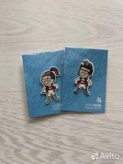 Значки WorldSkills Kazan 2019