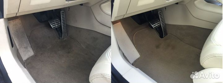 Химчистка салона автомобиля