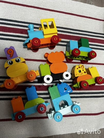 Lego дупло поезд