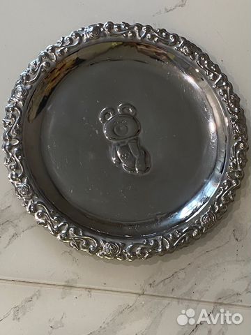 Поднос «Олимпийский мишка» Олимпиада 80, СССР