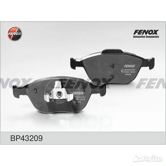 Колодки дисковые Fenox BP43243