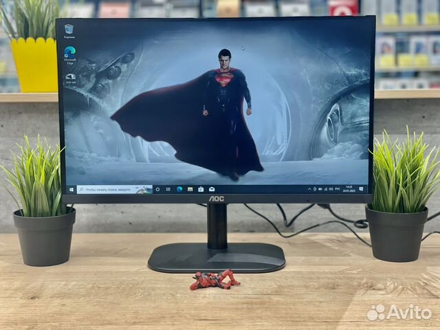 Новый монитор AOC 22 дюйма FullHD/VA купить в Ижевске | Электроника | Авито