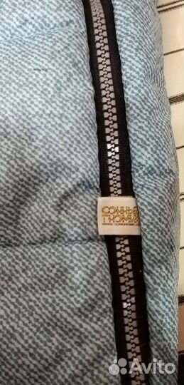 Меховой конверт в коляску овчина