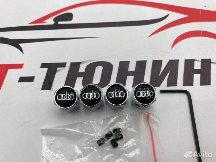 Колпачки на ниппель Audi classic с защитой от
