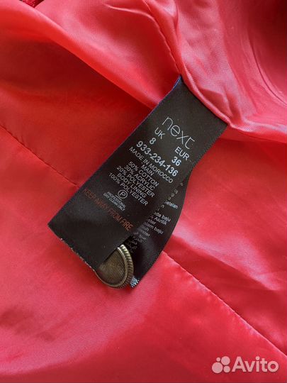 Пиджак твидовый женский xs