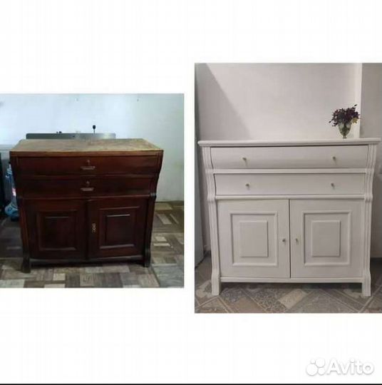 Ремон старой мебели