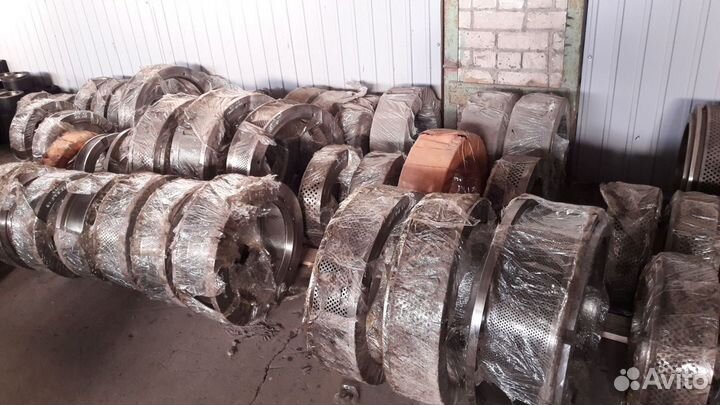 Матрицы для гранулятора, роллеры, обечайки