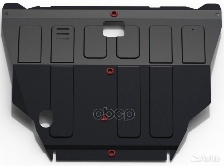 111.04138.1 защита картера+кпп сталь 1.8мм Nis