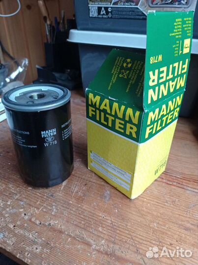 Фильтр масляный mann filter w718