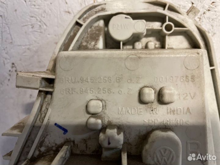 Фонарь задний правый Volkswagen Polo cедан cwva