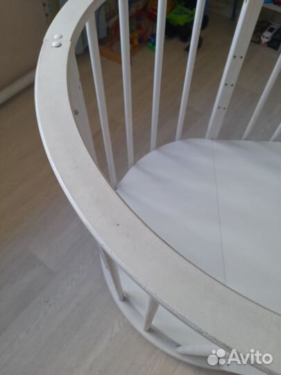 Детская кроватка круглая