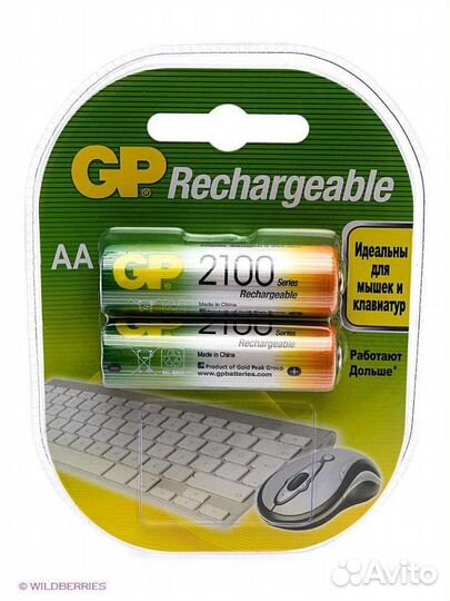 Аккумулятор gp Aa 2100