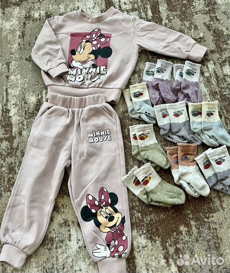 Пакет вещей для девочки 80-86