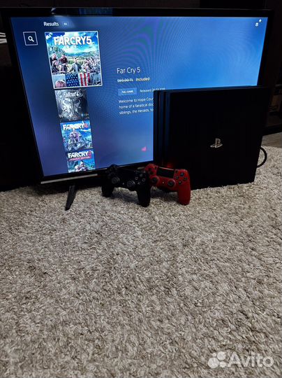 Sony playstation 4 pro + 400игр