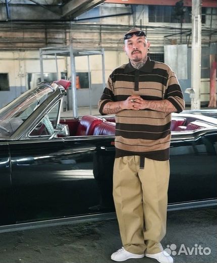 Брюки chinos baggy 90s rap hip hop