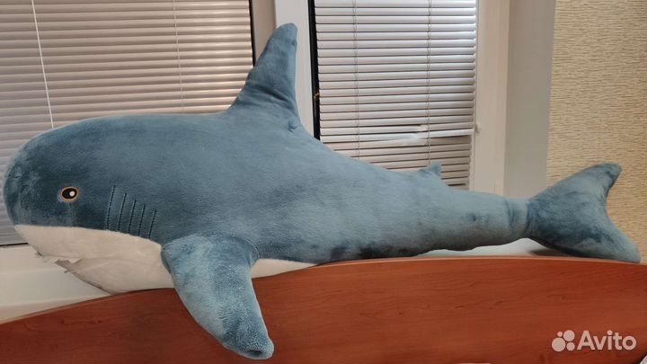 Мягкая игрушка акула 140 см