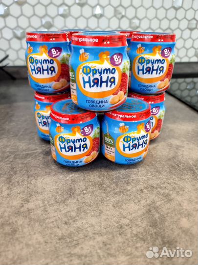 Детское мясное пюре