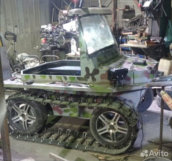 Конвейерная лента на гусеничные болотоходы