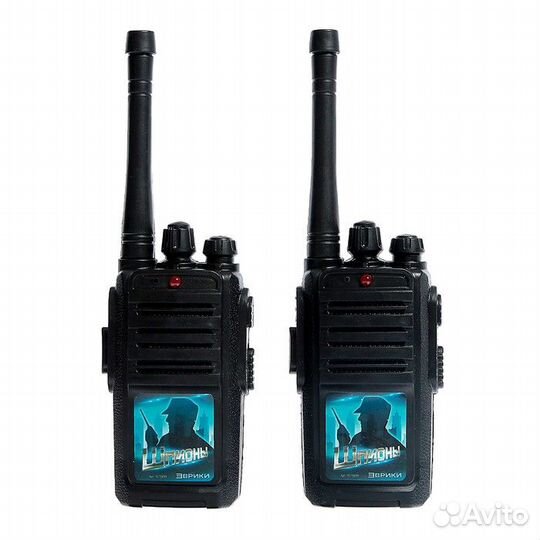 Набор раций «Шпионы», работает от батареек, дально