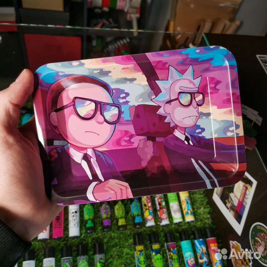 Поднос Rick & Morty