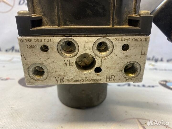 Блок ABS Bmw 525I E39 LCI универсал M54B25 2003Г