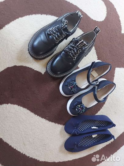 Детская обувь пакетом, для девочки 32 размер