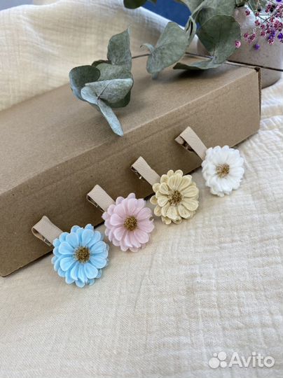Заколки ручной работы