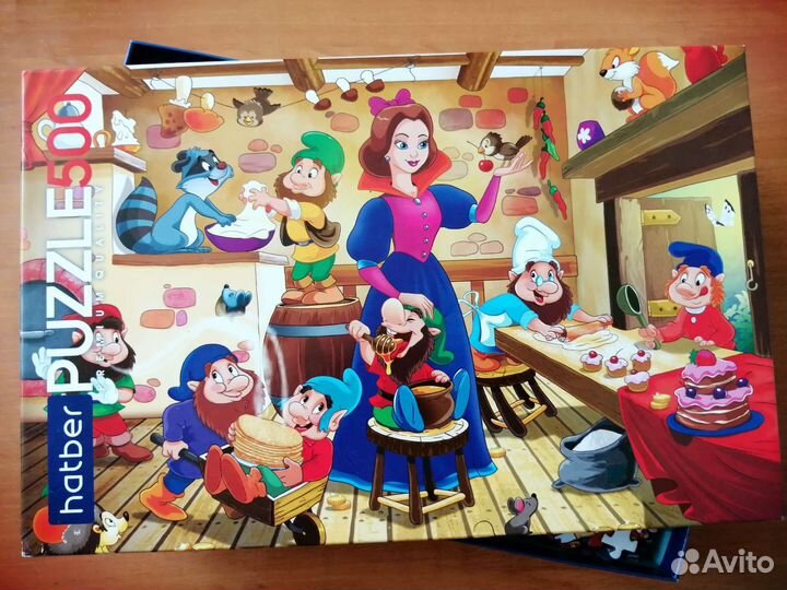 Пазлы 500 Hatber