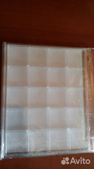 Листы Grande для 20 монет в капсулах quadrum