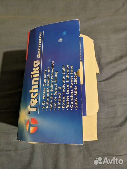 Чайник электрический новый